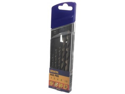 101376 vrtak do kovu sada hss pro 4 0 10 0mm 5dil irwin