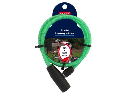 101733 zamek lankovy 8x 650mm 2 kl ze richter