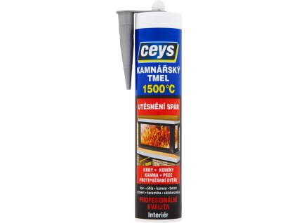 Tmel kamnářský 310ml ČER (+1500°C) CEYS