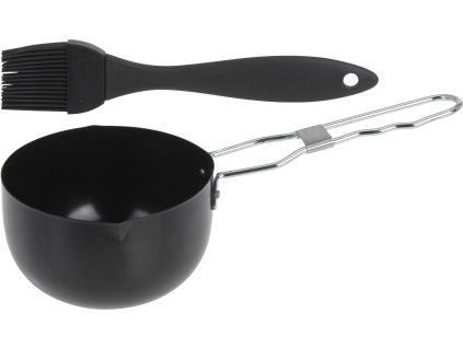 102873 miska bbq 12cm s rukojeti nepriln povrch maslovacka