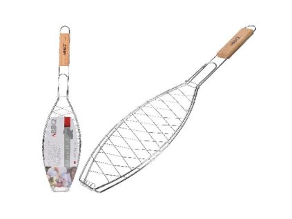 102885 opekac na rybu 58x14cm bbq drev rukojet