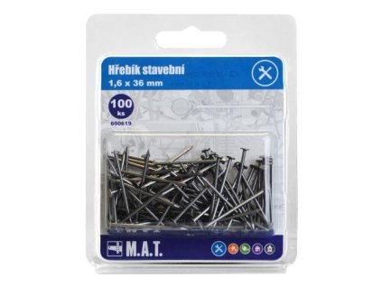 103113 hrebik stavebni 36x1 6mm 100ks