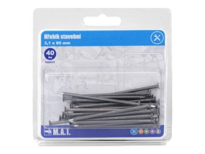 103119 hrebik stavebni 80x3 1mm 40ks