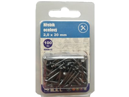 103182 hrebik ocelovy 20x2 0mm 100ks