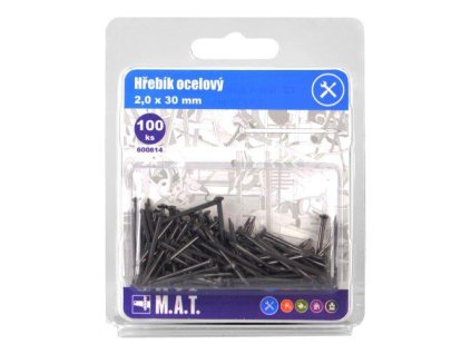 103188 hrebik ocelovy 30x2 0mm 100ks