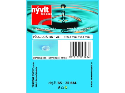 103638 doraz samolep pulkul pr 6 4x2 1mm tra bs 25 10ks