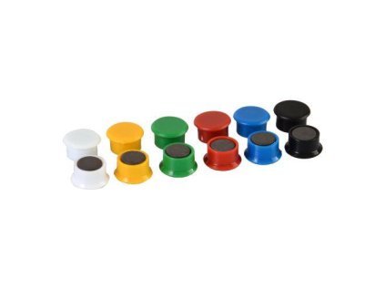 103710 magnet 851 13mm mix barev 14ks