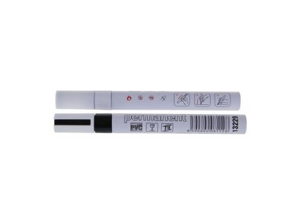 103803 popisovac permanentni lakovy cer 2 3mm 13229