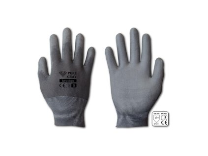 104961 rukavice pure gray pu 10