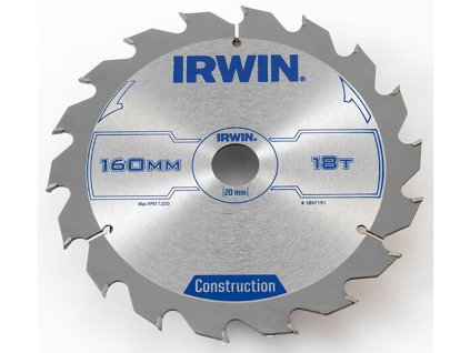 106704 kotouc pil sk 160x2 5x20 16 z18 irwin
