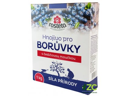 Hnojivo ROSTETO s čedičovou moučkou na borůvky 1kg