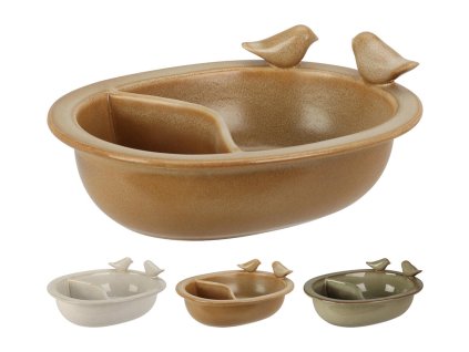 110298 pitko koupel pro ptaky 20 6x15 8x7 8cm porcelan mix barev