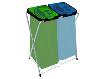 111570 stojan na trideny odpad eco globe 2 66x42x81cm s mrizkou