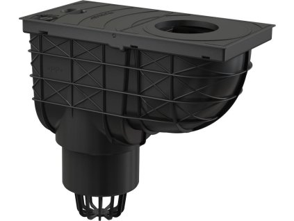 20219 lapac stresnich splavenin dn primy o 110 mm cerna enpro
