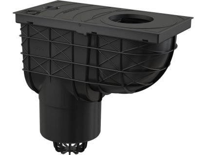 20225 lapac stresnich splavenin primy dn 125 mm cerna enpro