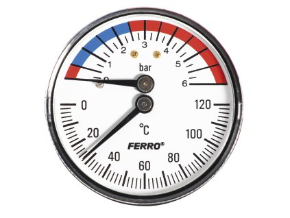 29073 termomanometr 63mm 1 2 axialni 0 6bar