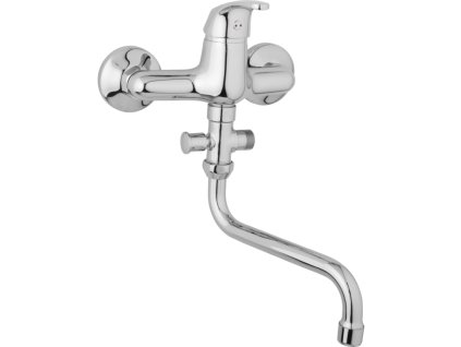 31062 nastenna umyvadlova a sprchova baterie slim roztec 150 mm bez prislusenstvi trubkove raminko 200mm