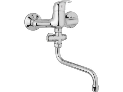 31176 nastenna umyvadlova a sprchova baterie slim roztec 150 mm otocny prepinac bez prislusenstvim trubkove raminko 300 mm