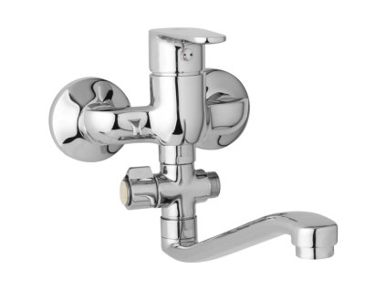 31263 nastenna umyvadlova a sprchova baterie tira roztec 100 mm otocny prepinac bez prislusenstvi s raminko 250 mm