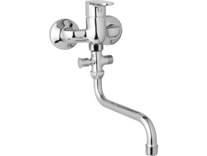 31266 nastenna umyvadlova a sprchova baterie tira roztec 100 mm bez prislusenstvi trubkove raminko 200mm