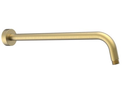 34287 sprchove raminko kulate 400mm zlato mat