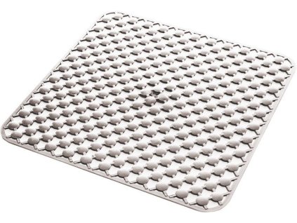35118 geo podlozka do sprchoveho koutu 53x53cm s protiskluzem kaucuk bila