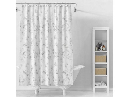 36945 sprchovy zaves 180x180cm vinyl mramor