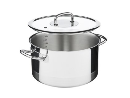 43308 hrnec ideal s poklici prumer 22cm objem 4 5l