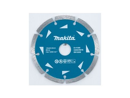 Makita D-41595 segmentový diamantový kotouč 125x22,23mm