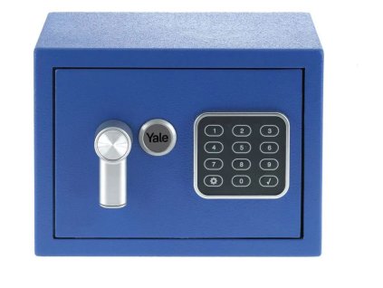Yale YSV/170/DB2 Value - elektronický sejf modrý