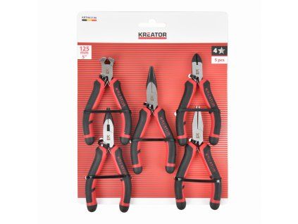 KRTH62106 - Sada mini kleští 125mm 5ks