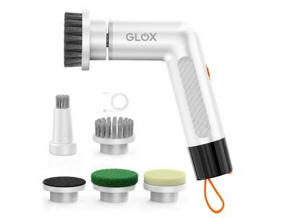 Glox elektrický čistící mini kartáč S3W, bílý