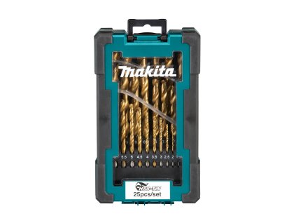 Makita D-72235 sada vrtáků do kovu HSS-TiN 1-13mm 25ks