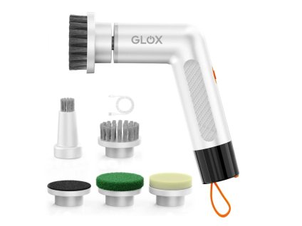 Glox elektrický čistící mini kartáč S3W, bílý