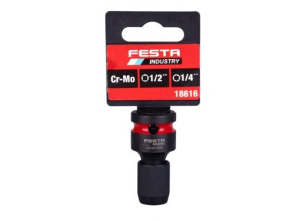 FESTA 18616.01 ADAPTÉR RÁZOVÝ 1/2 NA 1/4