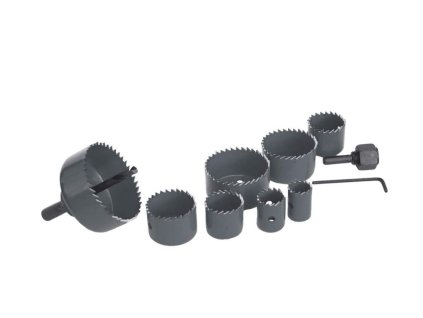 WORKERS BEST 1087634 Sada děrovek 12 dílná