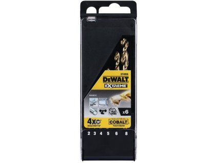 39849 dewalt dt4956 6dilna sada vrtaku do kovu hss e cobalt