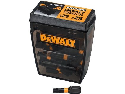 39807 dewalt dt70558t sada 25 ks t25 bitu impact torsion