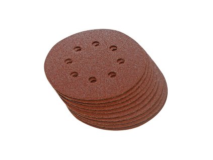 52233 brusny papir 125mm pro excenticke brusky perforovany suchy zip 10ks zrnitost 120