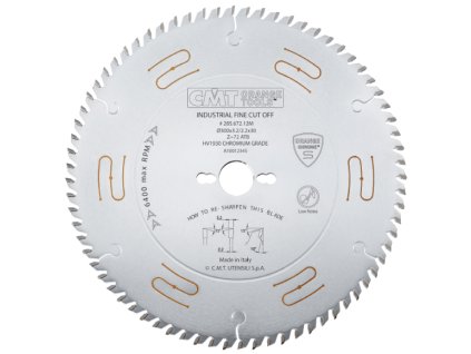 57819 cmt chrome pilovy kotouc pro podelne a pricne rezy d250x3 2 d30 z40 hw odhlucneny