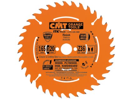 58131 cmt itk ultra tenky kotouc univerzalni d165x1 7 d30 z24 hw