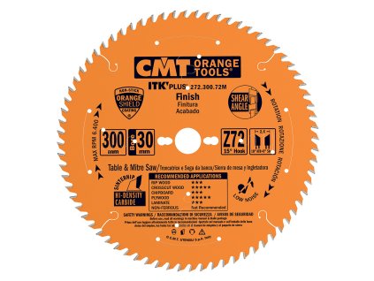 58191 cmt itk ultra tenky kotouc pro pricne rezy d305x2 6 d30 z72 hw