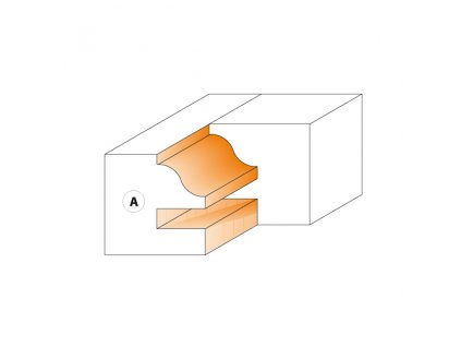 CMT Nůž pro C694014 - pár žiletek profil A 40x24,5x2mm