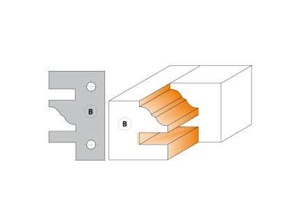 58494 cmt nuz pro c694014 par ziletek profil b 40x24 5x2mm