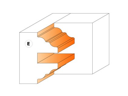 CMT Nůž pro C694015 - pár žiletek E1 25x29,8x2mm