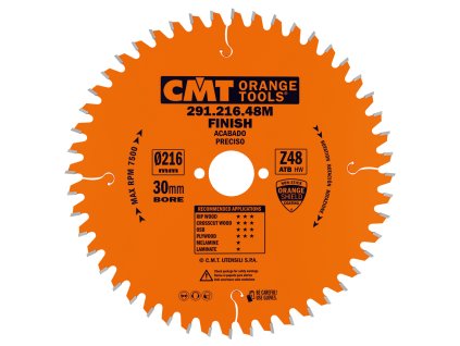 58767 cmt orange pilovy kotouc pro elektronaradi univerzalni d216x2 8 d30 z48 hw 5 neg