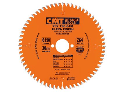 58833 cmt orange pilovy kotouc pro elektronaradi finalni rez d190x2 4 d20 z48 hw festool