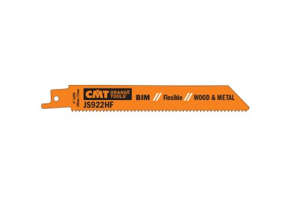 CMT Pilový plátek do pily ocasky BIM Flexible Wood-Metal 922 HF - L150, I130, TPI10 (bal 5ks)