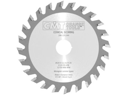 59805 cmt predrezovy kotouc konicky d100x3 1 4 0 d22 z20 hw