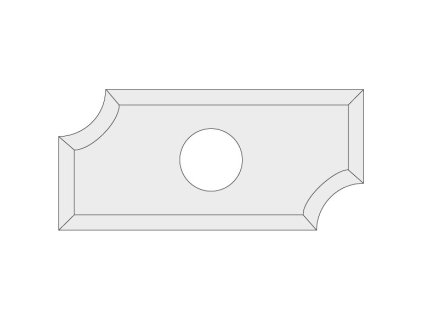 65085 igm n031 ziletka tvrdokovova radiusova r2 19 5x9x1 5 uni